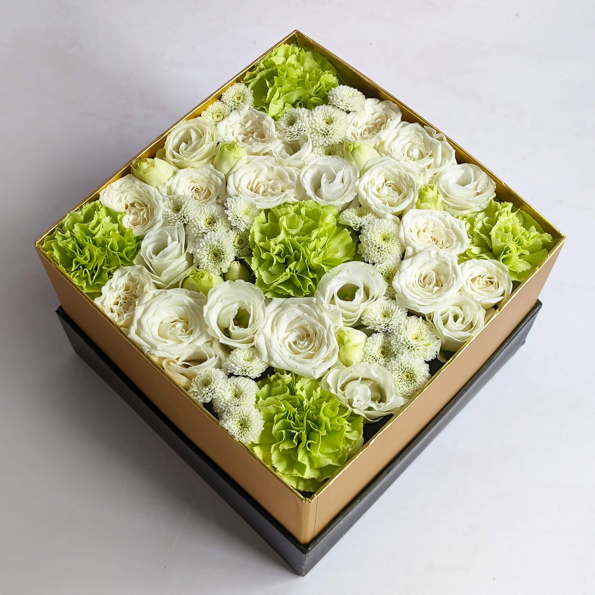 Audrey Flower Pavé Box - Box - Floratique Florals