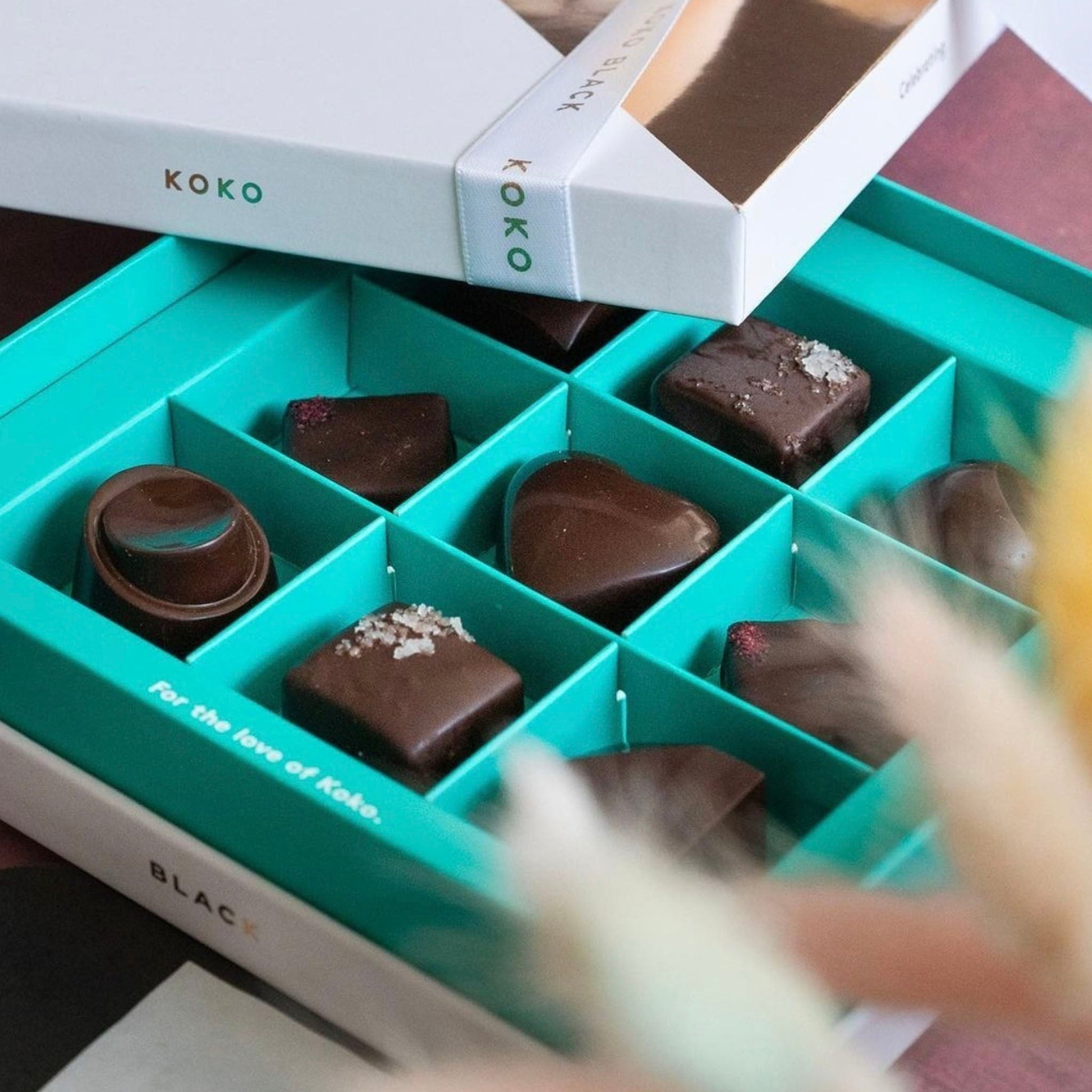 Koko Black Chocolatier's Selection Praline Gift Boxes - Chocolate - Floratique Florals