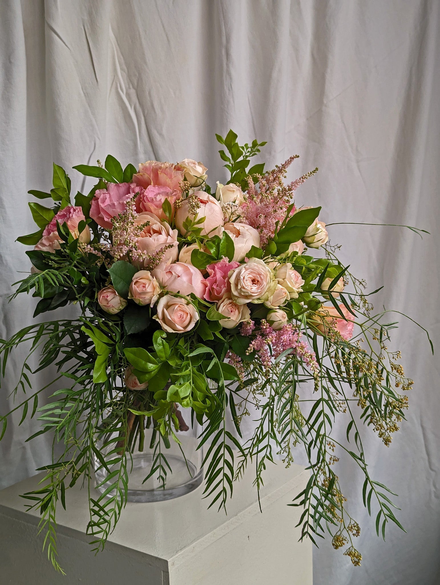 Make Them Blush Bouquet - Floratique Florals