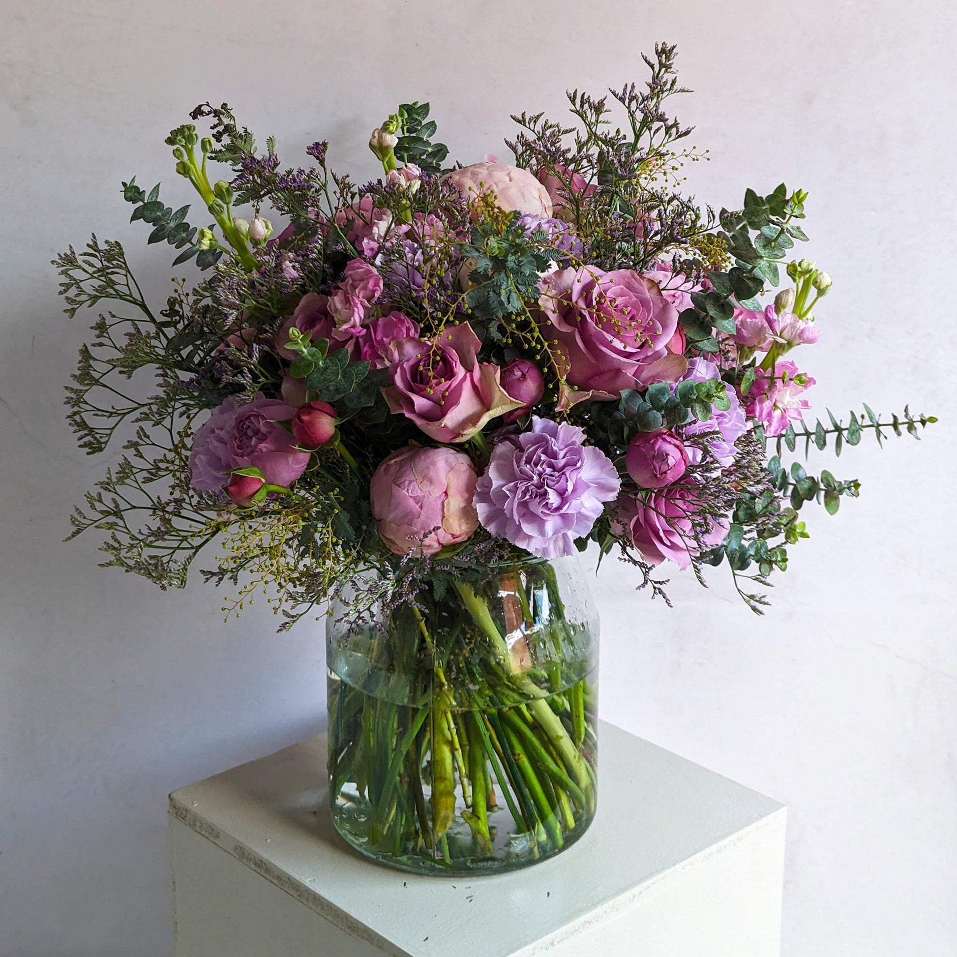 Thistle Foam Bouquet - Bouquet - Floratique Florals